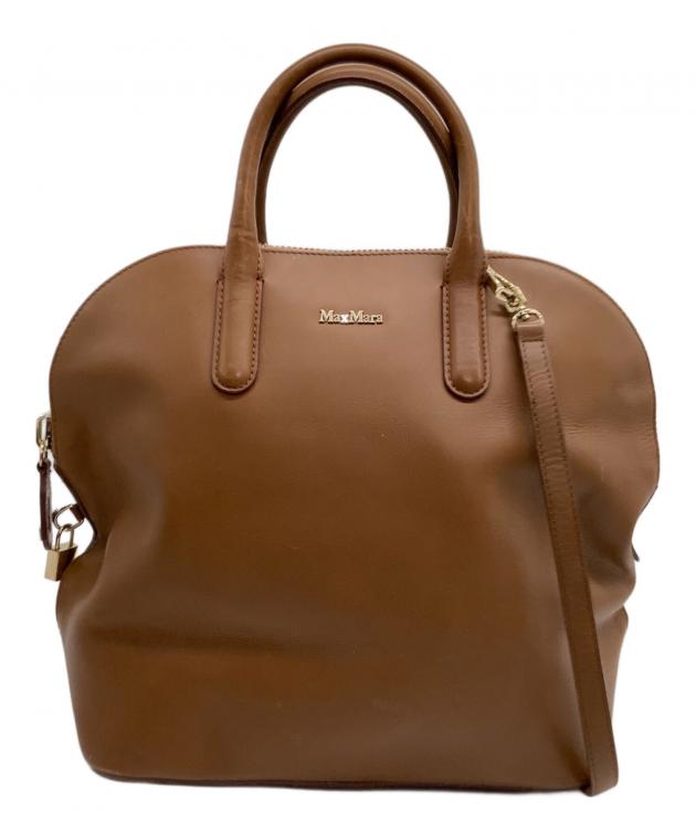 マックスマーラー ショルダーバッグ ダークブラウン 中古 中古・古着通販】MaxMara (マックスマーラ) ミニショルダー