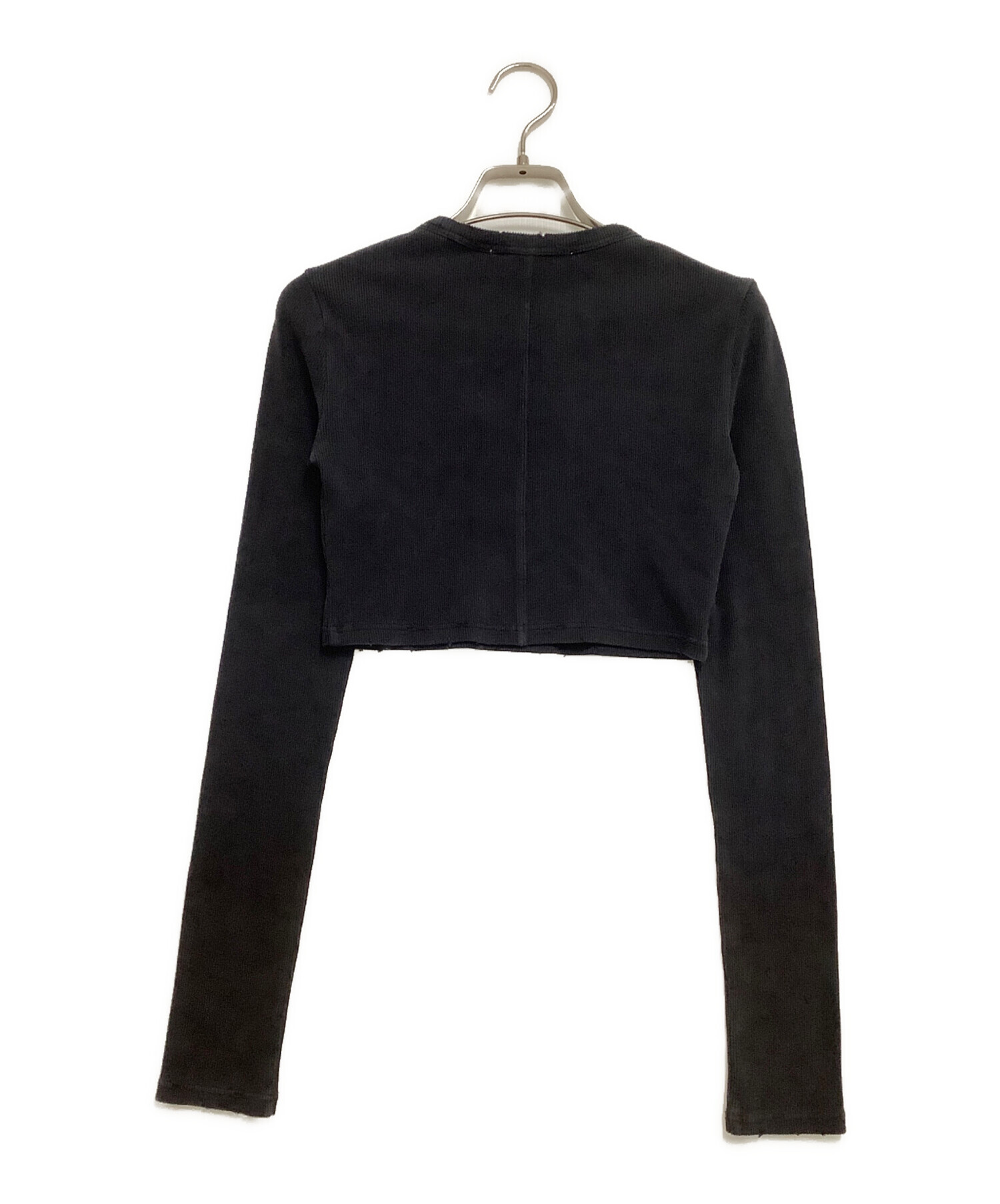 ALEXANDER WANG アレキサンダーワン Tシャツ・カットソー S 黒 【古着】【中古】 ALEXANDER WANG（アレキサンダーワン）Tシャツ・カットソー 黒 サイズ