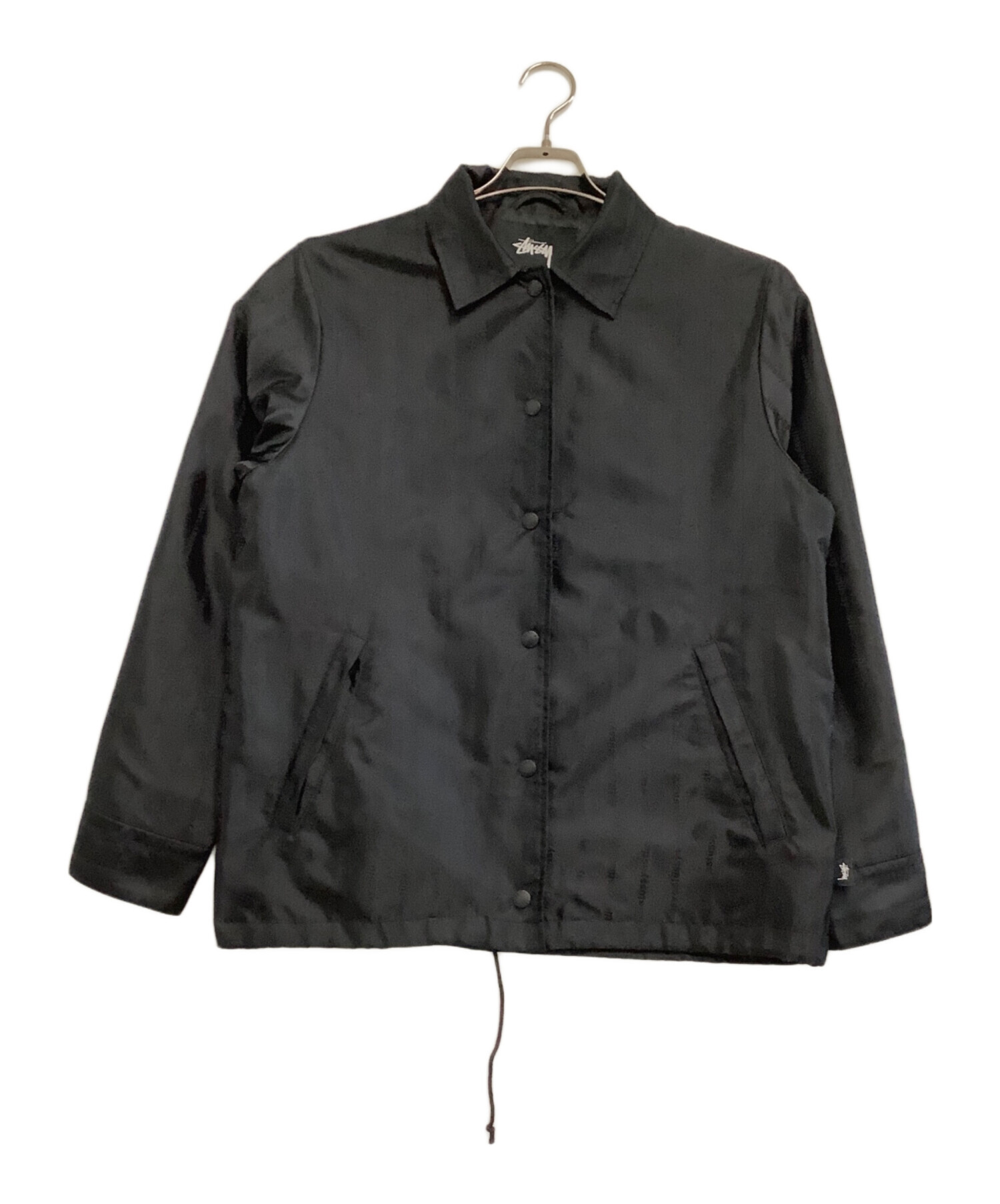 中古・古着通販】stussy (ステューシー) ナイロンジャケット ブラック 