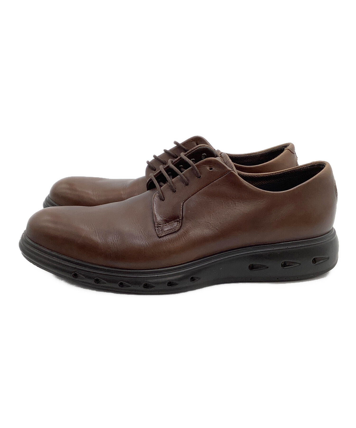 中古・古着通販】ECCO (エコー) レースアップシューズ ブラウン サイズ 