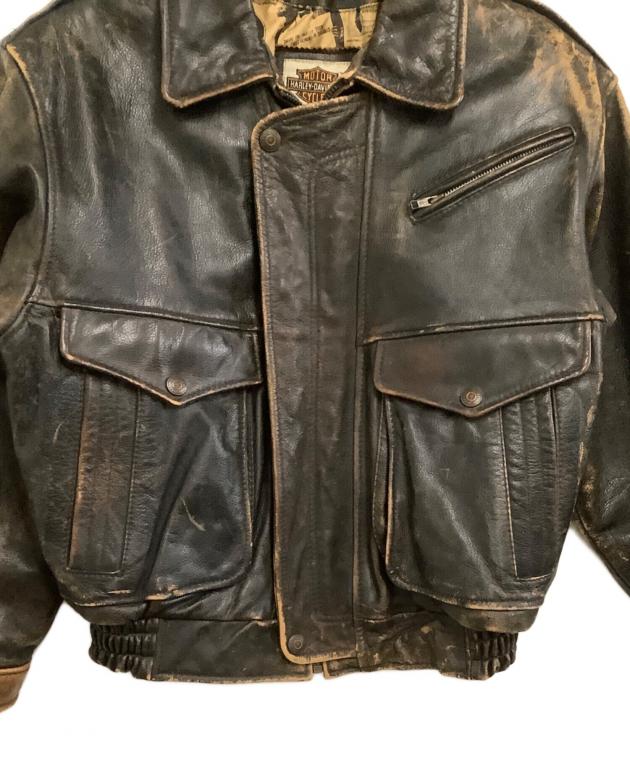 中古・古着通販】HARLEY-DAVIDSON (ハーレーダビッドソン) レザー