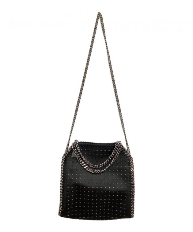 ステラマッカートニー　チェーンショルダーバックブラック 中古・古着通販】STELLA McCARTNEY (ステラマッカートニー) チェーン