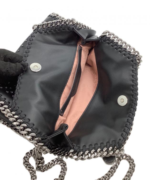 ステラマッカートニー　チェーンショルダーバックブラック 中古・古着通販】STELLA McCARTNEY (ステラマッカートニー) チェーン