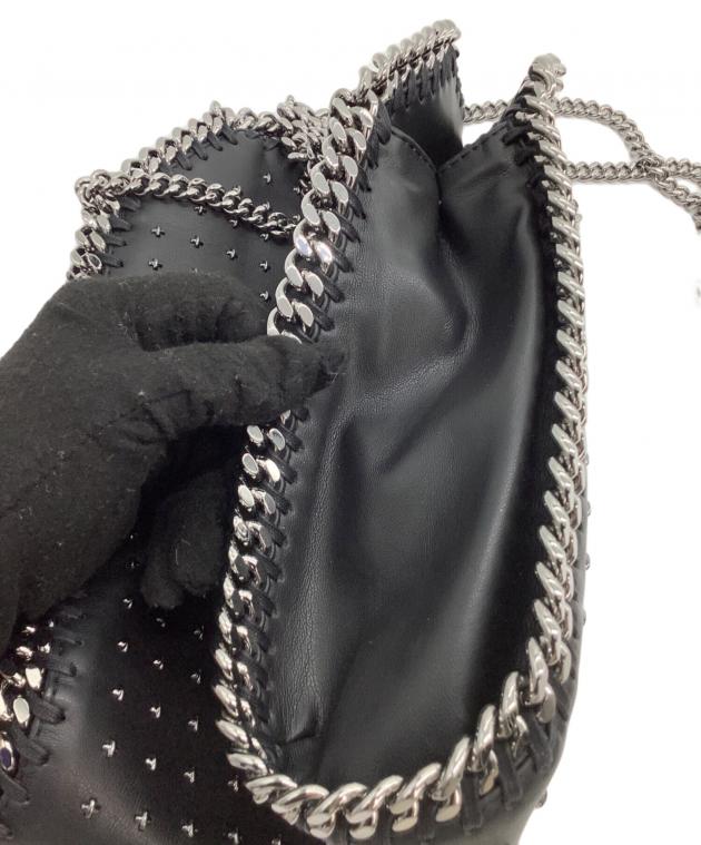 ステラマッカートニー　チェーンショルダーバックブラック 中古・古着通販】STELLA McCARTNEY (ステラマッカートニー) チェーン