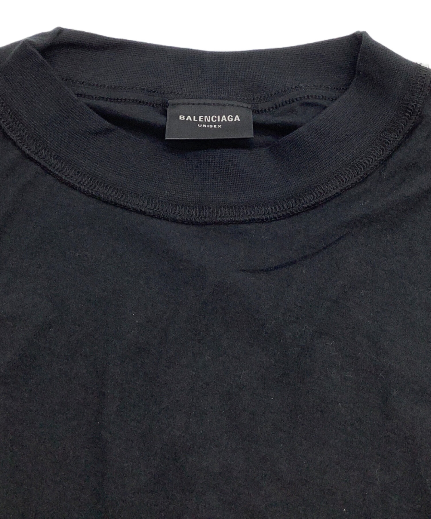 中古・古着通販】BALENCIAGA (バレンシアガ) フロントロゴプリントT 