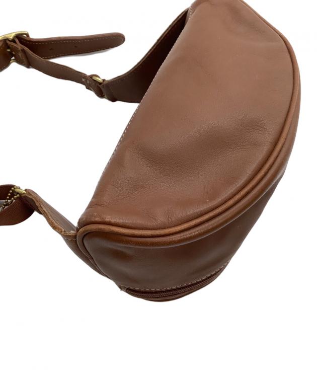 COACH ブラウン ボディバッグ 中古・古着通販】COACH (コーチ) ショルダーバッグ ブラウン｜ブランド