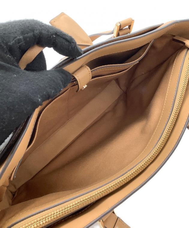 中古・古着通販】TORY BURCH (トリーバーチ) トートバッグ キャメル