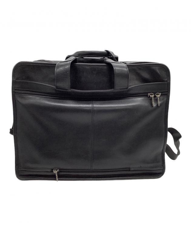 中古・古着通販】TUMI (トゥミ) レザーブリーフケース ブラック