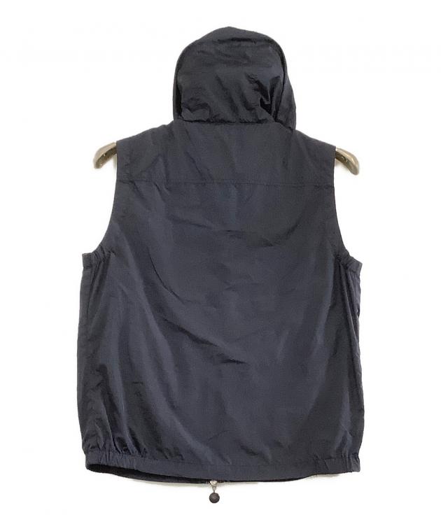 中古・古着通販】MONCLER (モンクレール) ナイロンベスト ネイビー