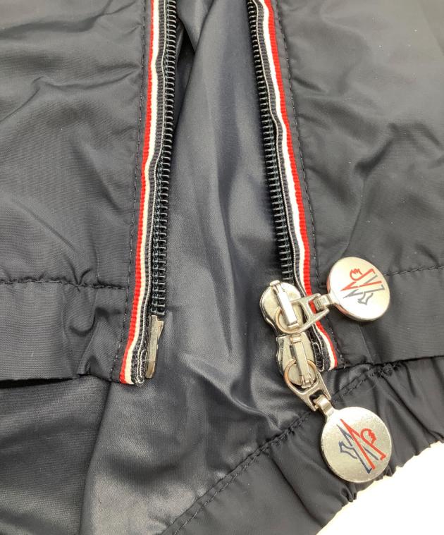 中古・古着通販】MONCLER (モンクレール) ナイロンベスト ネイビー