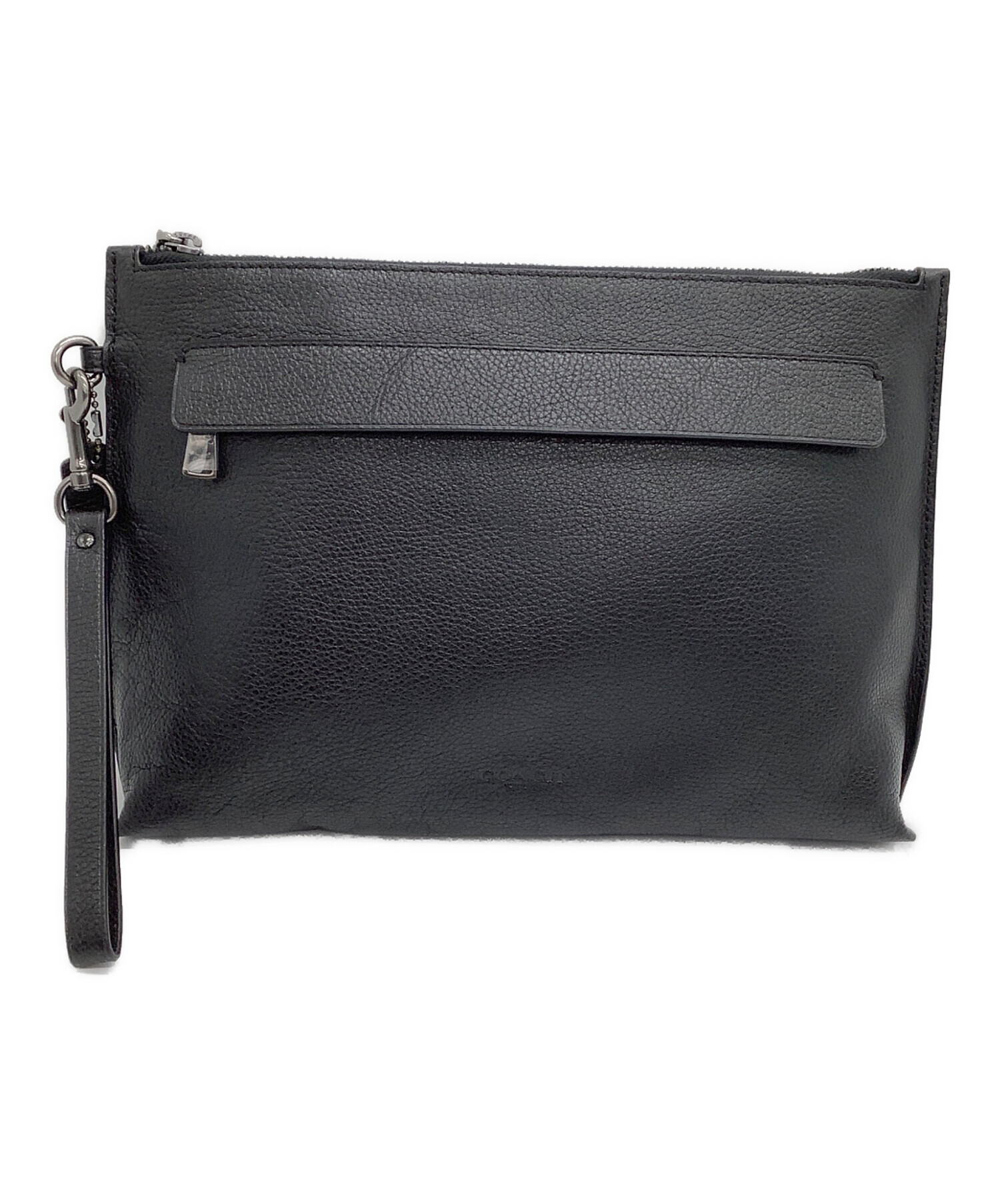 中古・古着通販】COACH (コーチ) クラッチバッグ ブラック｜ブランド