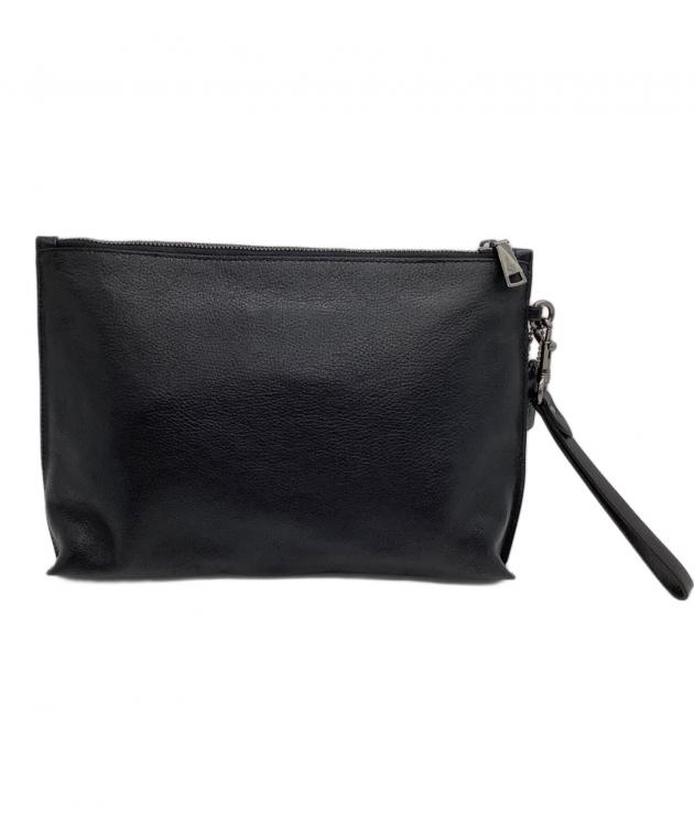 コーチ　coach クラッチ　バッグ 中古・古着通販】COACH (コーチ) クラッチバッグ ブラック｜ブランド