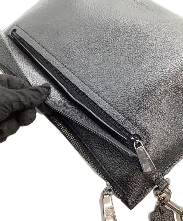 コーチ　coach クラッチ　バッグ 中古・古着通販】COACH (コーチ) クラッチバッグ ブラック｜ブランド