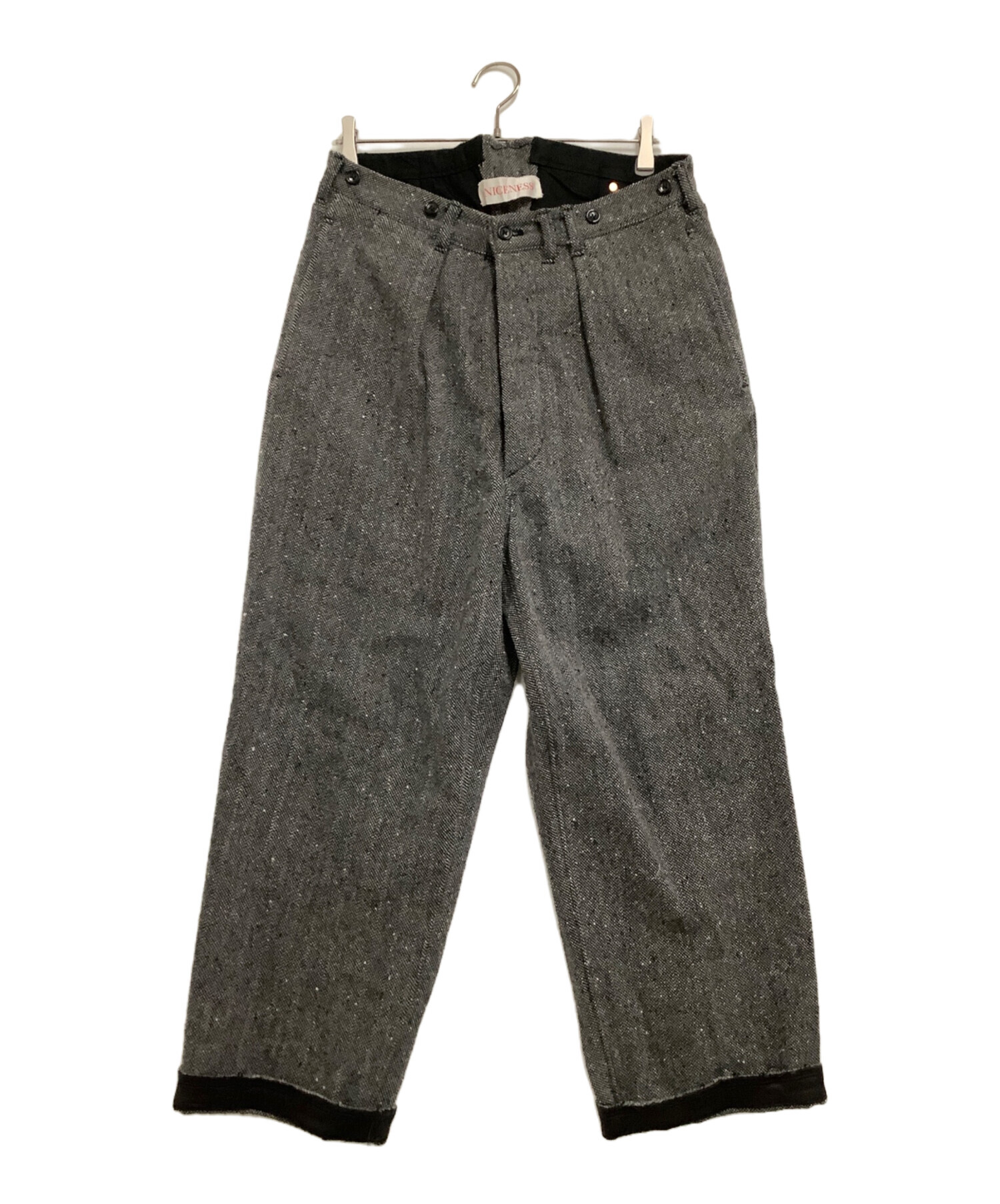 パンツ niceness RALPH 中古・古着通販】NICENESS (ナイスネス) Sネップヘリンボーン