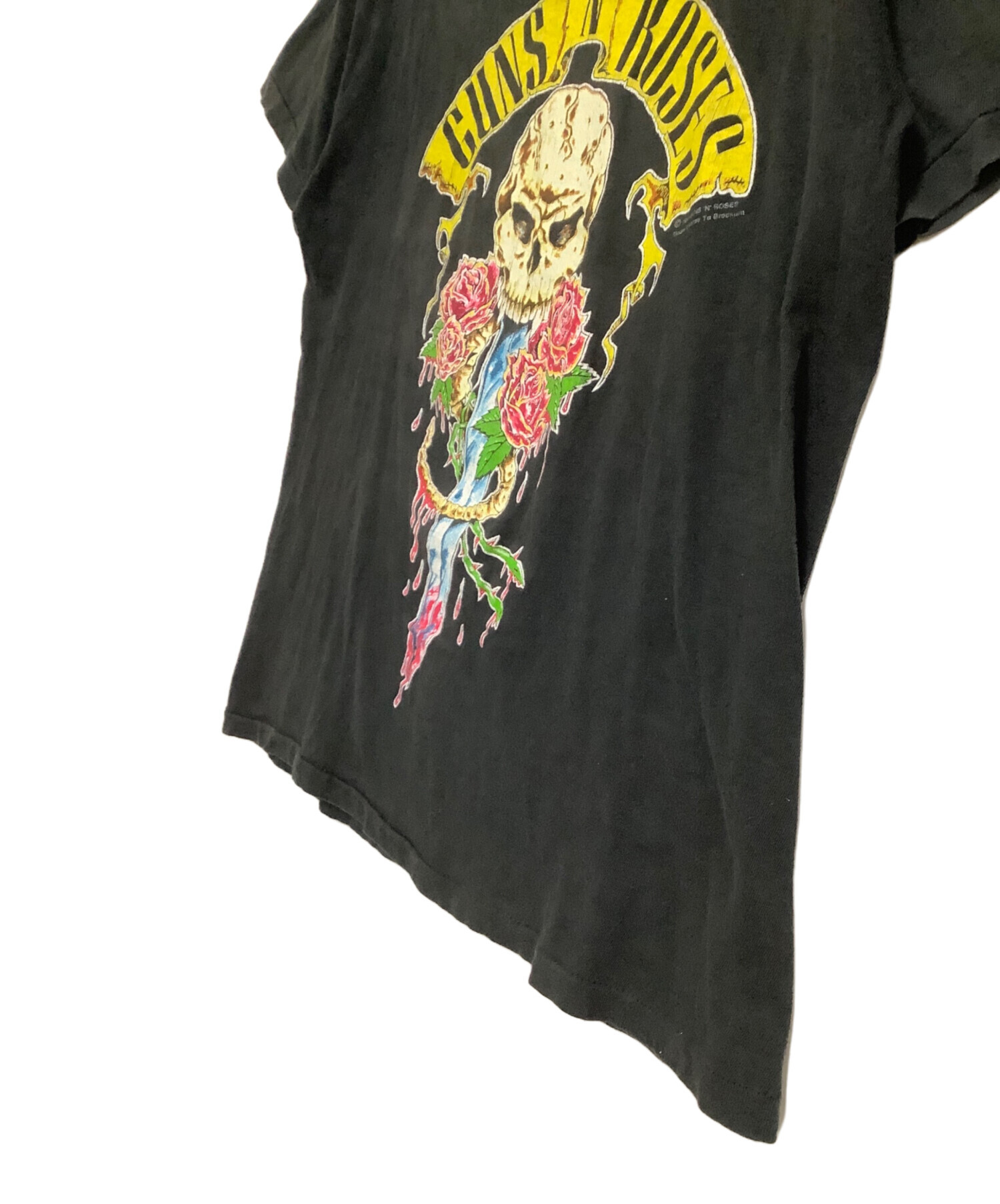 1991年GUNS N' ROSES ガンズロックT ツアーT ブロッカム 中古・古着通販】BROCKUM (ブロッカム) 半袖Tシャツ GUNS ROSES 91年