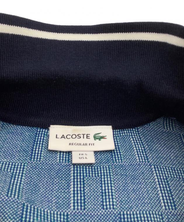 中古・古着通販】LACOSTE (ラコステ) 半袖ポロシャツ ブルー サイズ:L