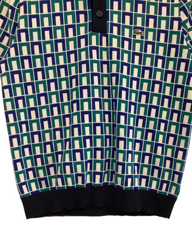 中古・古着通販】LACOSTE (ラコステ) 半袖ポロシャツ ブルー サイズ:L