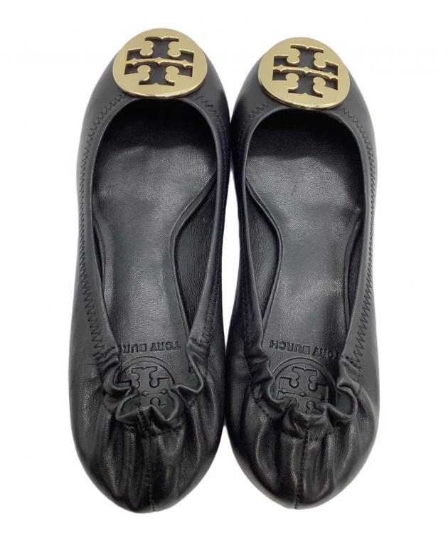 中古・古着通販】TORY BURCH (トリーバーチ) バレエパンプス ブラック