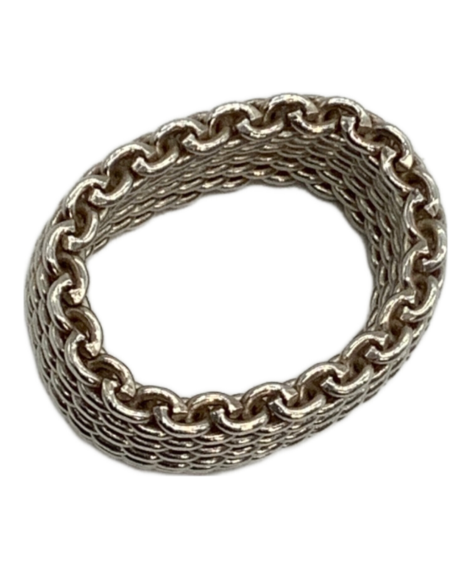 Tiffany & Co. サマセットメッシュリング 中古・古着通販】TIFFANY & Co. (ティファニー) サマセットメッシュ