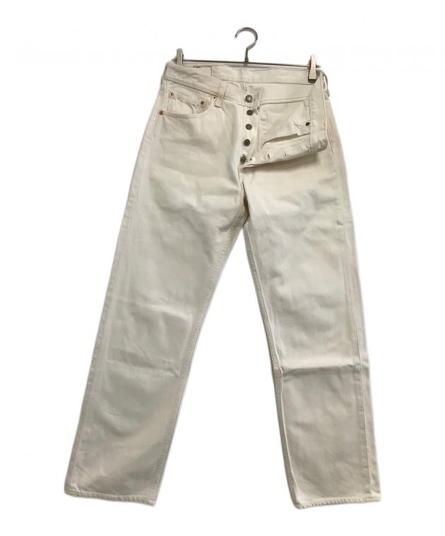 中古・古着通販】LEVI'S (リーバイス) ホワイトデニムパンツ ホワイト