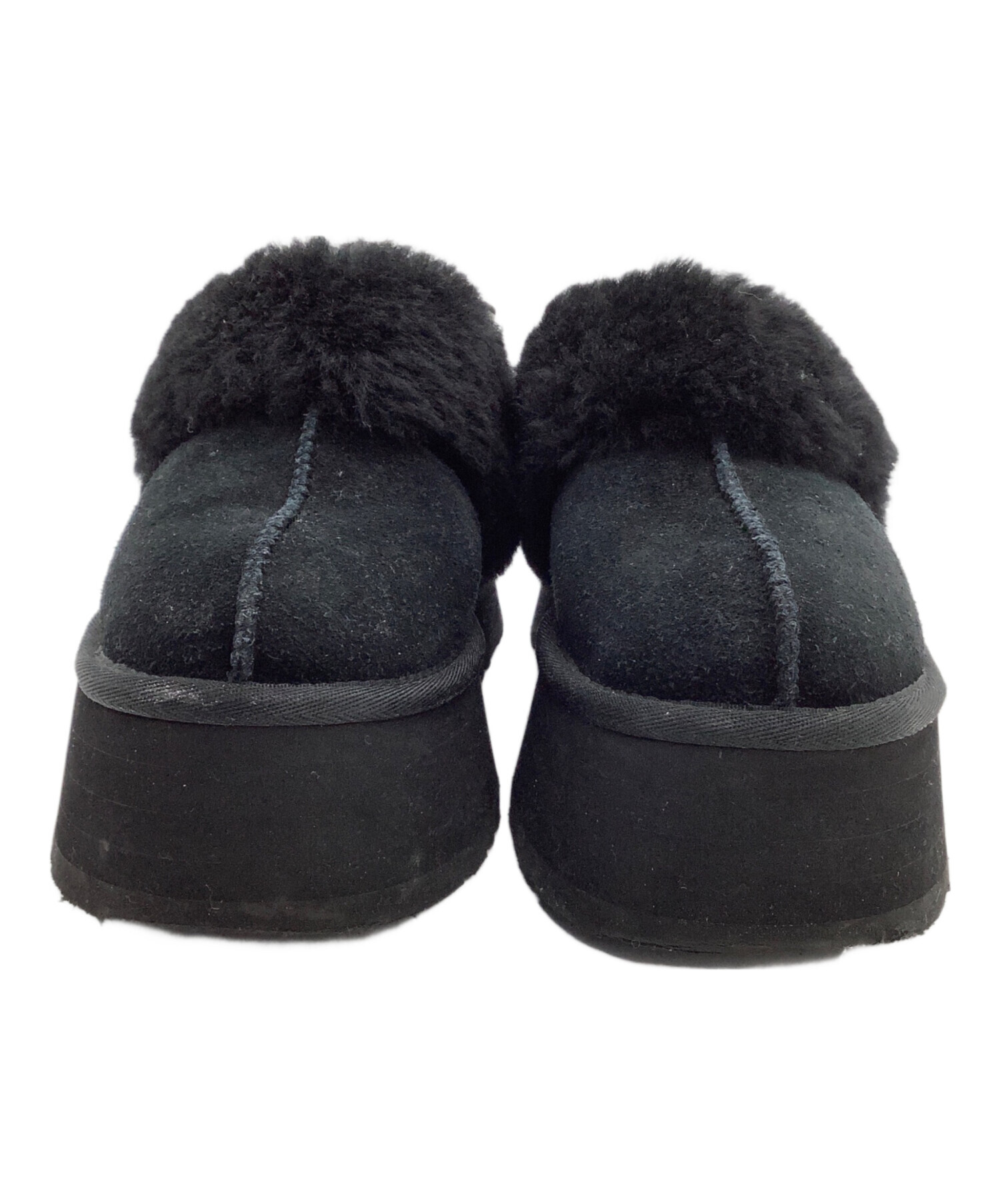 中古・古着通販】UGG (アグ) ムートンサンダル W FUNKETTE ブラック