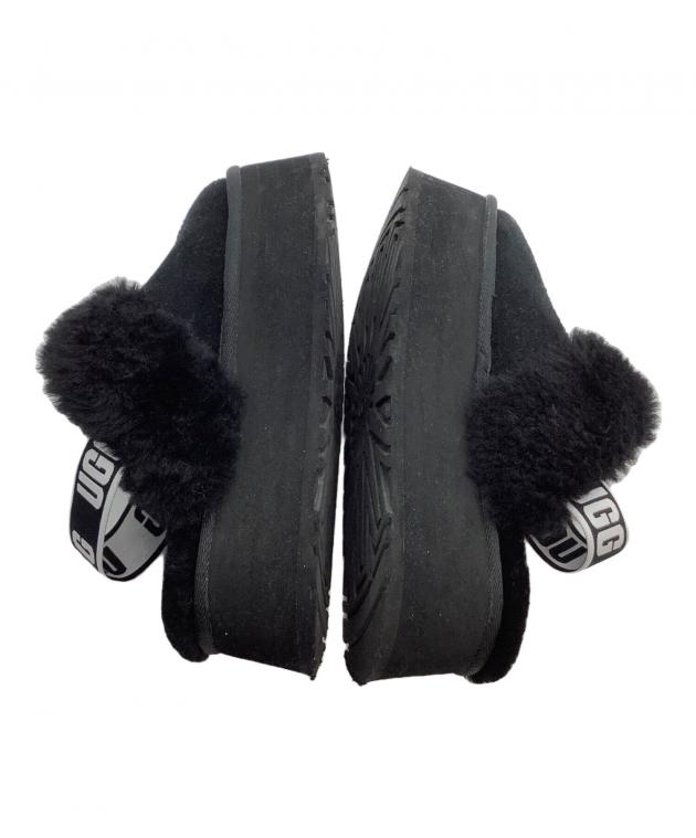 中古・古着通販】UGG (アグ) ムートンサンダル W FUNKETTE ブラック