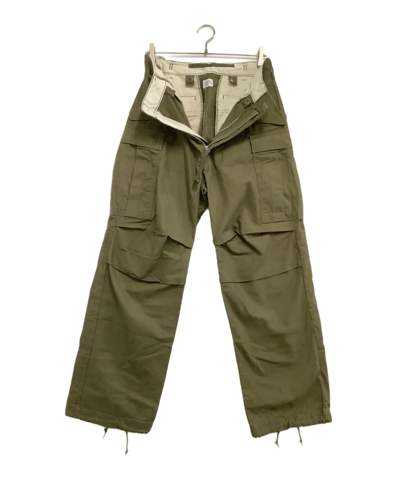 ワイパー WAIPER M-65 フィールドパンツ 軍パン オリーブ S 美品 中古・古着通販】WAIPER (ワイパー) M65フィールドパンツ カーキ