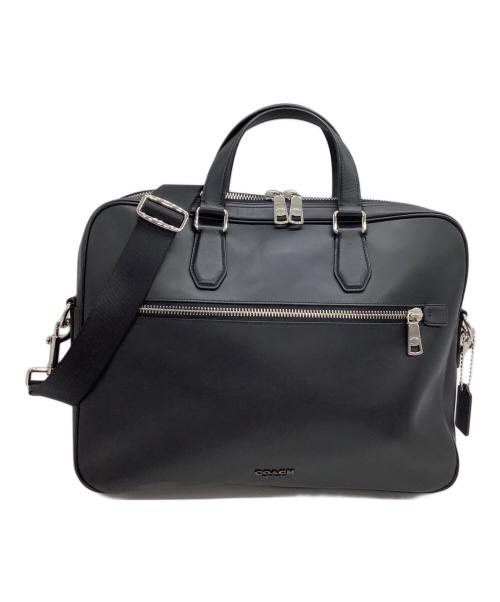 ド*ム様 COACH ビジネスバッグ 中古・古着通販】COACH (コーチ) ビジネスバッグ ブラック｜ブランド