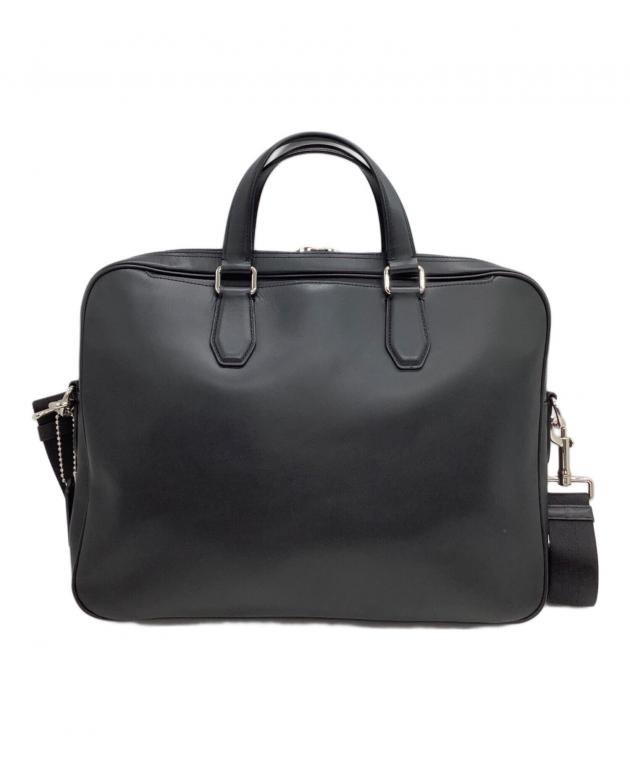 中古・古着通販】COACH (コーチ) ビジネスバッグ ブラック｜ブランド