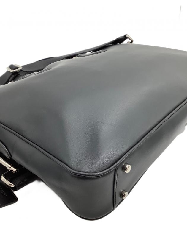 中古・古着通販】COACH (コーチ) ビジネスバッグ ブラック｜ブランド
