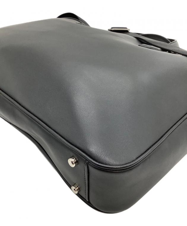 中古・古着通販】COACH (コーチ) ビジネスバッグ ブラック｜ブランド