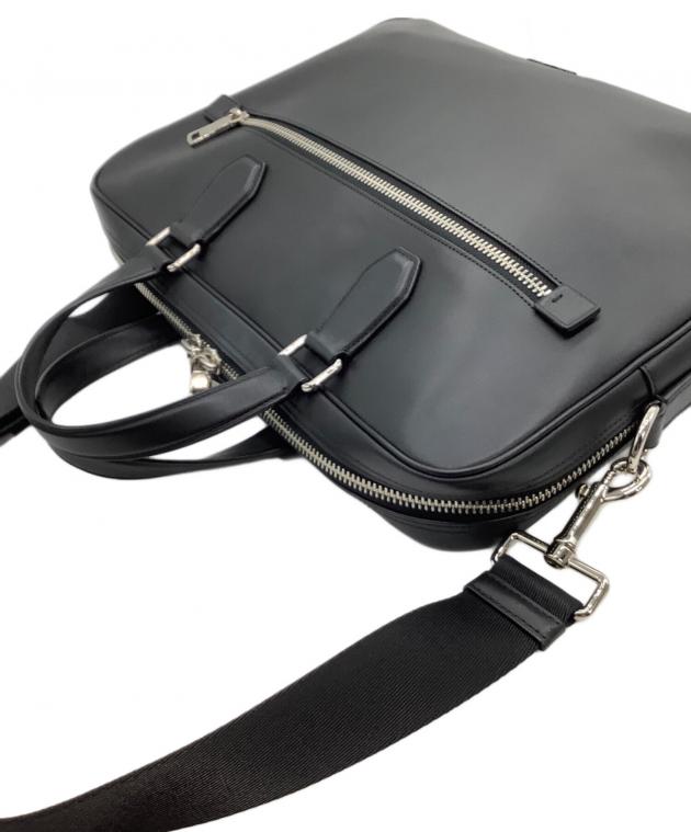 中古・古着通販】COACH (コーチ) ビジネスバッグ ブラック｜ブランド
