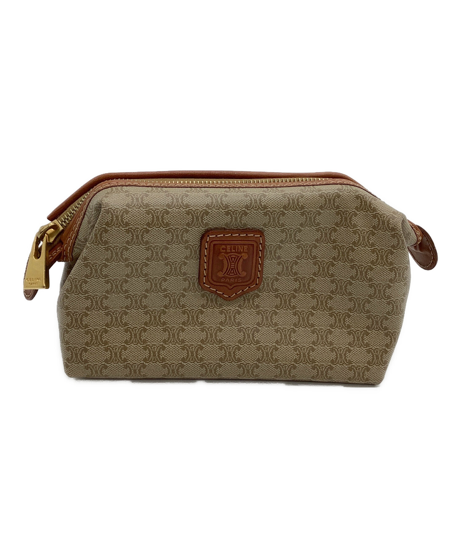 中古・古着通販】CELINE (セリーヌ) コスメポーチ マカダム｜ブランド