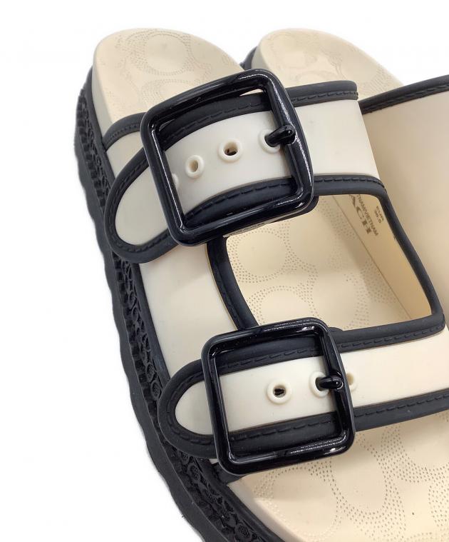 中古・古着通販】COACH (コーチ) レイニーサンダル アイボリー