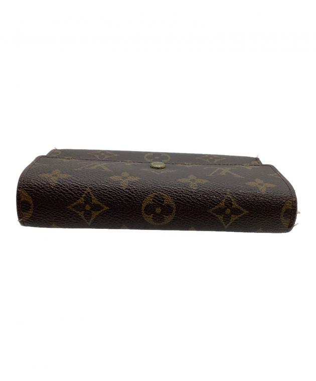 【SSS級】ルイヴィトン モノグラム ポルトトレゾール エテュイパピエ LOUIS VUITTON ルイヴィトン 三つ折り財布 ポルト トレゾール エテュイ