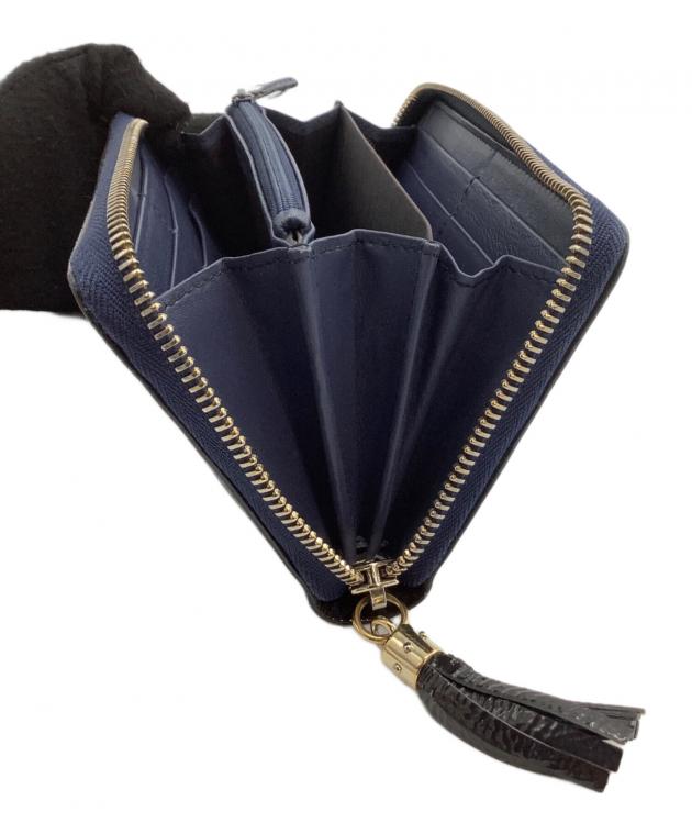 中古・古着通販】GUCCI (グッチ) 長財布 ソーホー ネイビー｜ブランド