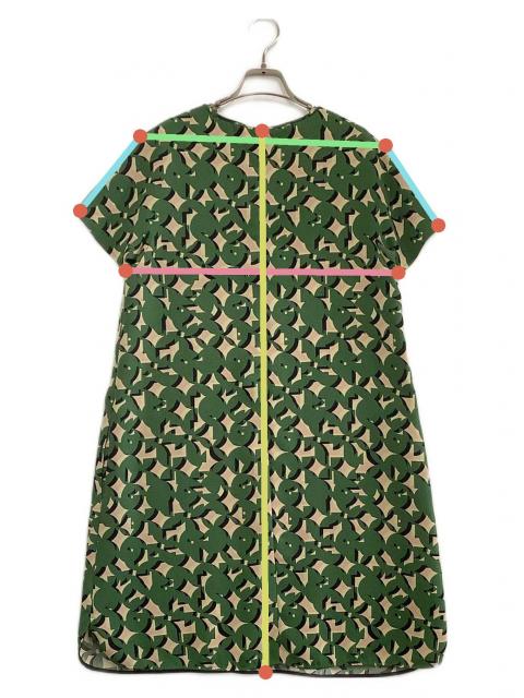 中古・古着通販】MaxMara (マックスマーラ) 半袖チュニック 総柄