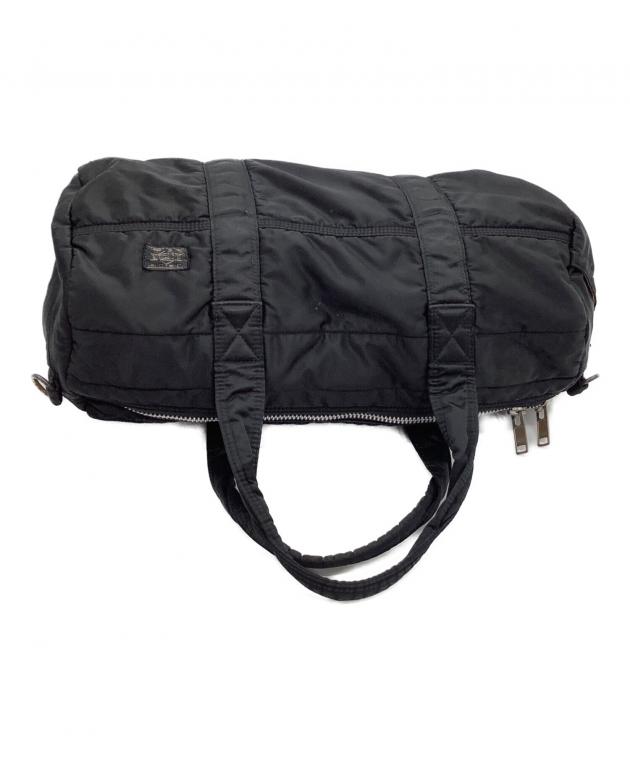 中古・古着通販】PORTER (PORTER) ドラムバッグ タンカー ブラック