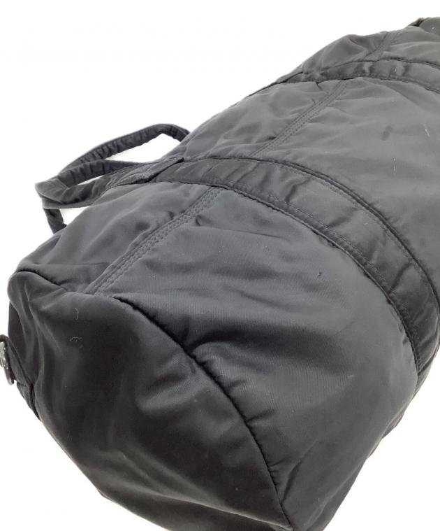 中古・古着通販】PORTER (PORTER) ドラムバッグ タンカー ブラック
