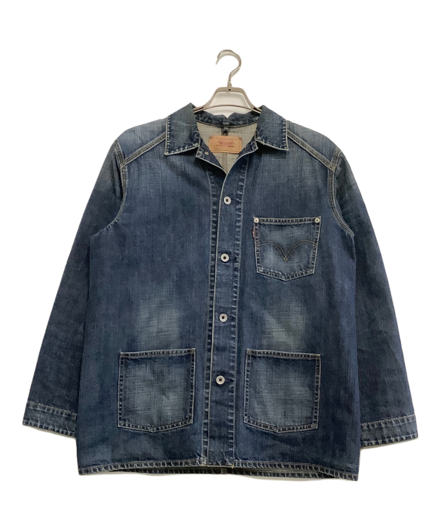 中古・古着通販】LEVI'S (リーバイス) デニムカバーオール インディゴ