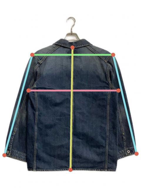 中古・古着通販】LEVI'S (リーバイス) デニムカバーオール インディゴ