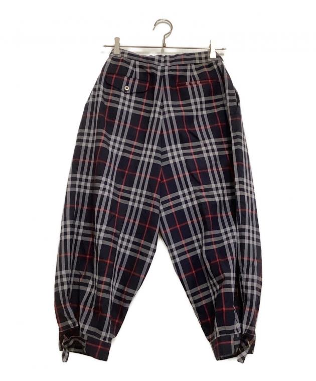 BURBERRY バーバリー ノバチェック クロップドバルーンパンツ 中古・古着通販】Burberry's (バーバリーズ) クロップドパンツ ノバ
