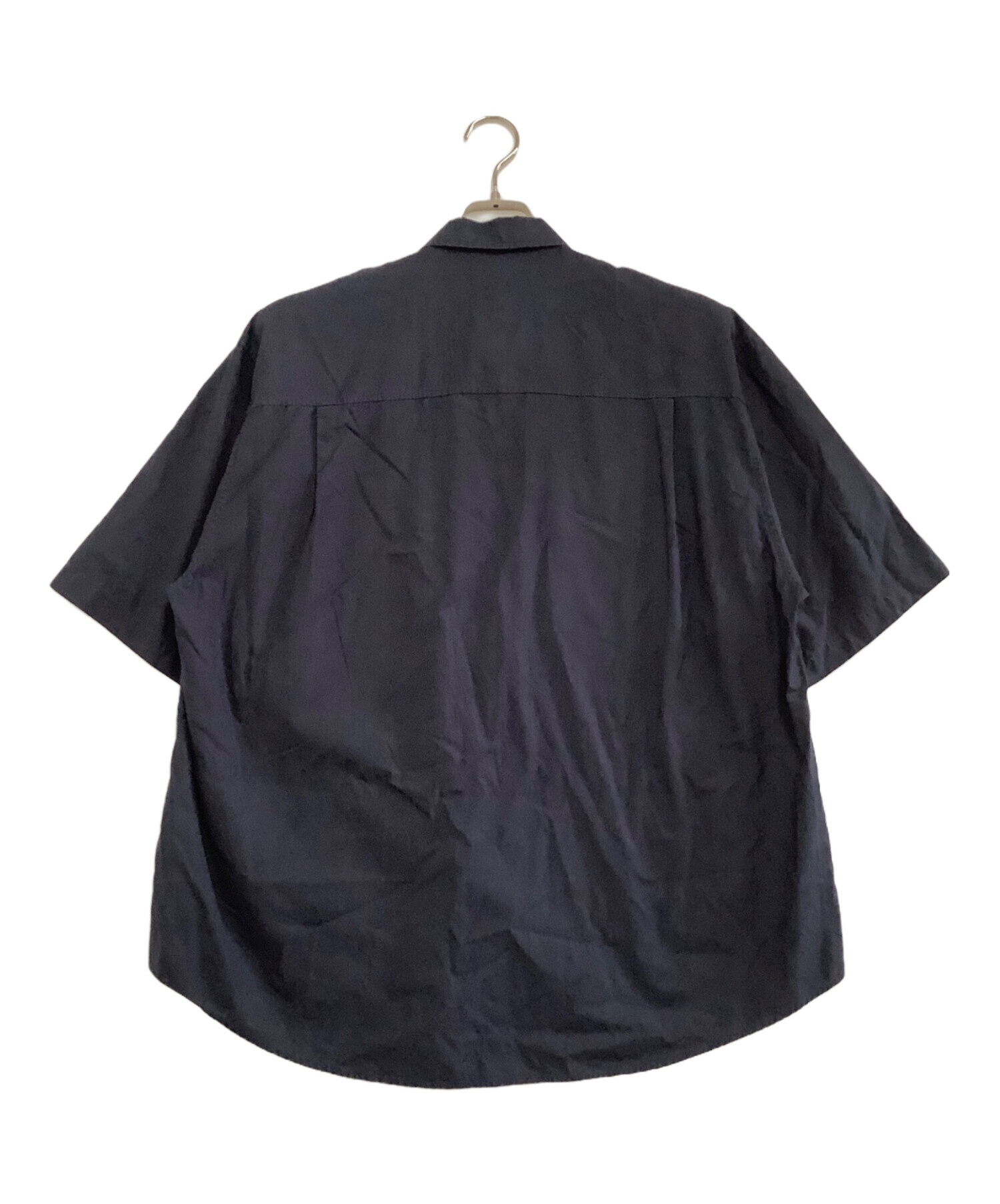 AURALEE ネイビー 半袖シャツ　サイズ3　A20SS08TN 中古・古着通販】AURALEE (オーラリー) 半袖シャツ ネイビー サイズ:4