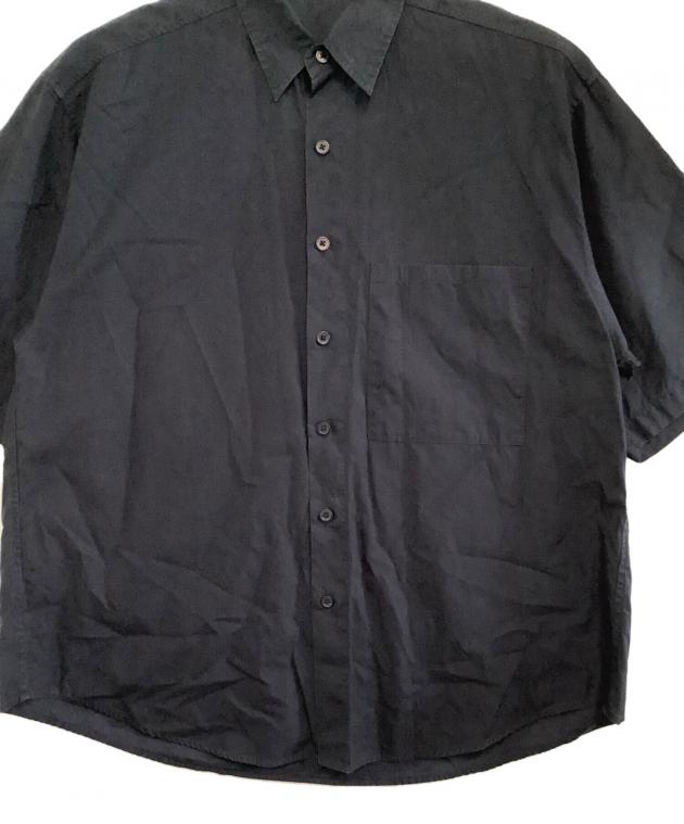 中古・古着通販】AURALEE (オーラリー) 半袖シャツ ネイビー サイズ:4