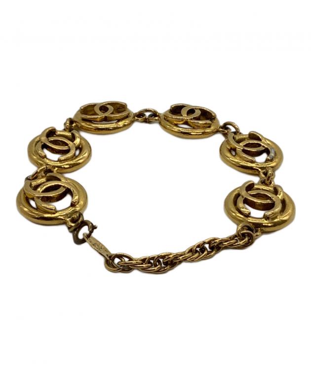 中古・古着通販】CHANEL (シャネル) ココマークブレスレット 1982
