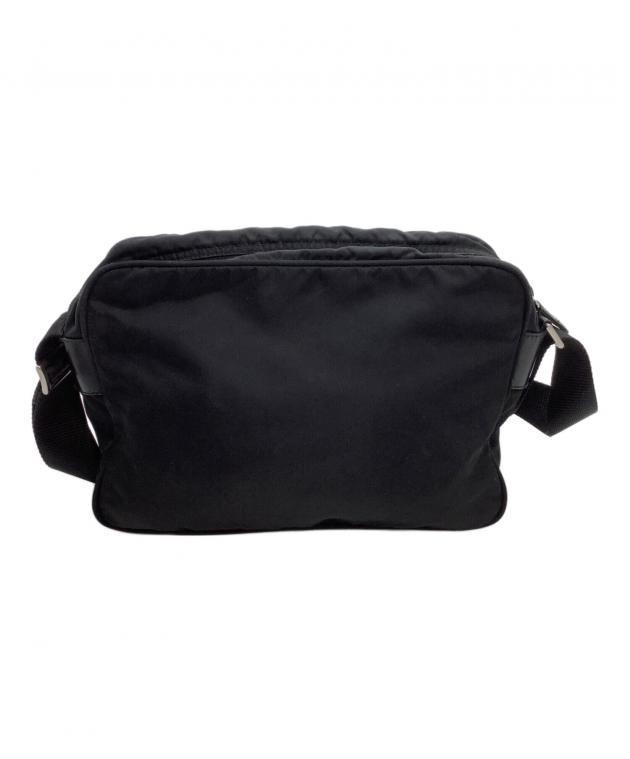 中古・古着通販】PRADA (プラダ) ナイロンカメラバッグ ブラック