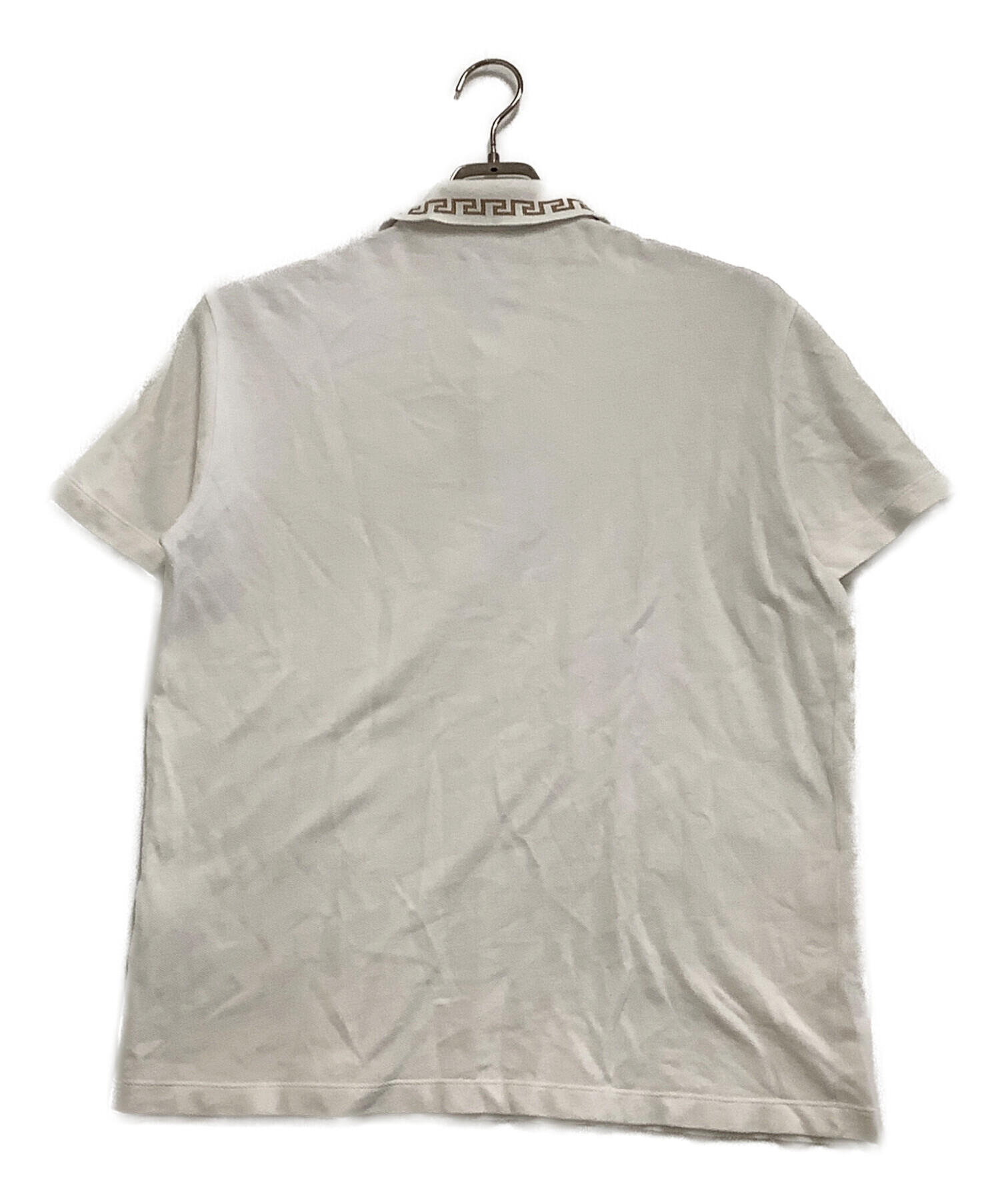 中古・古着通販】VERSACE (ヴェルサーチェ) 半袖ポロシャツ ホワイト