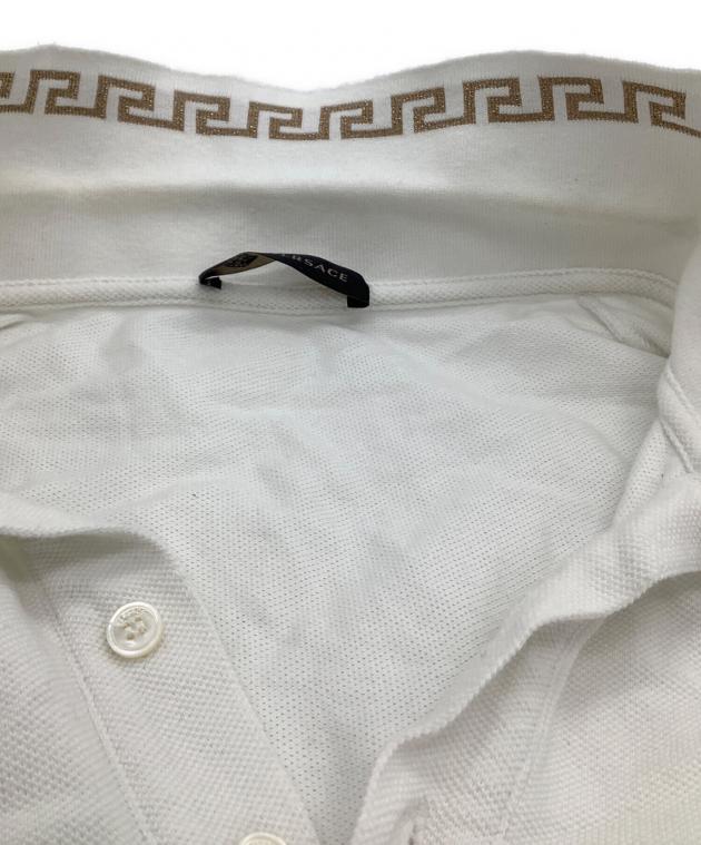 中古・古着通販】VERSACE (ヴェルサーチェ) 半袖ポロシャツ ホワイト