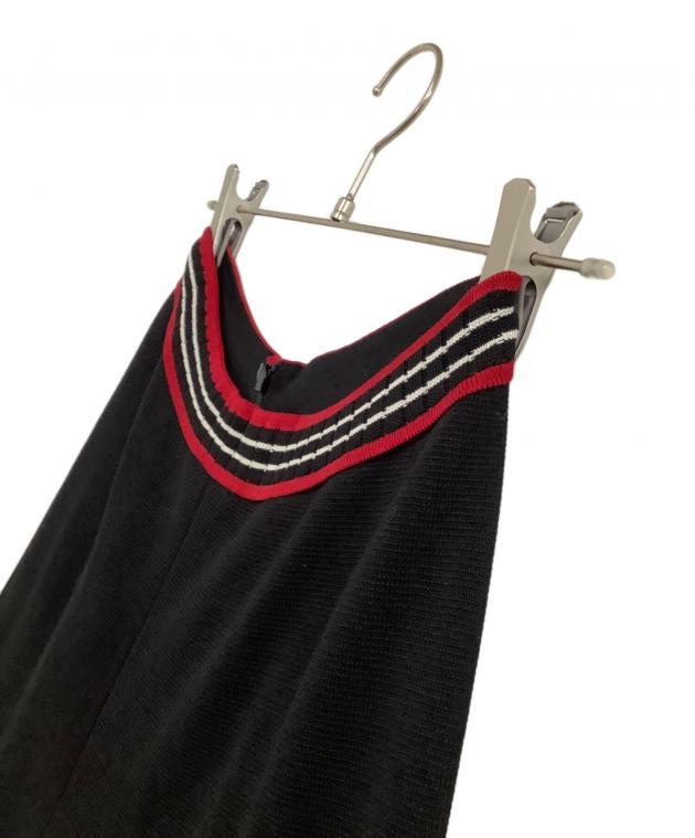 中古・古着通販】GUCCI (グッチ) パンツ ブラック×レッド サイズ:M