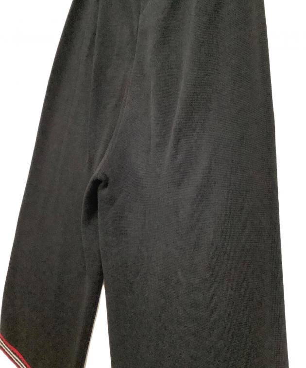 中古・古着通販】GUCCI (グッチ) パンツ ブラック×レッド サイズ:M